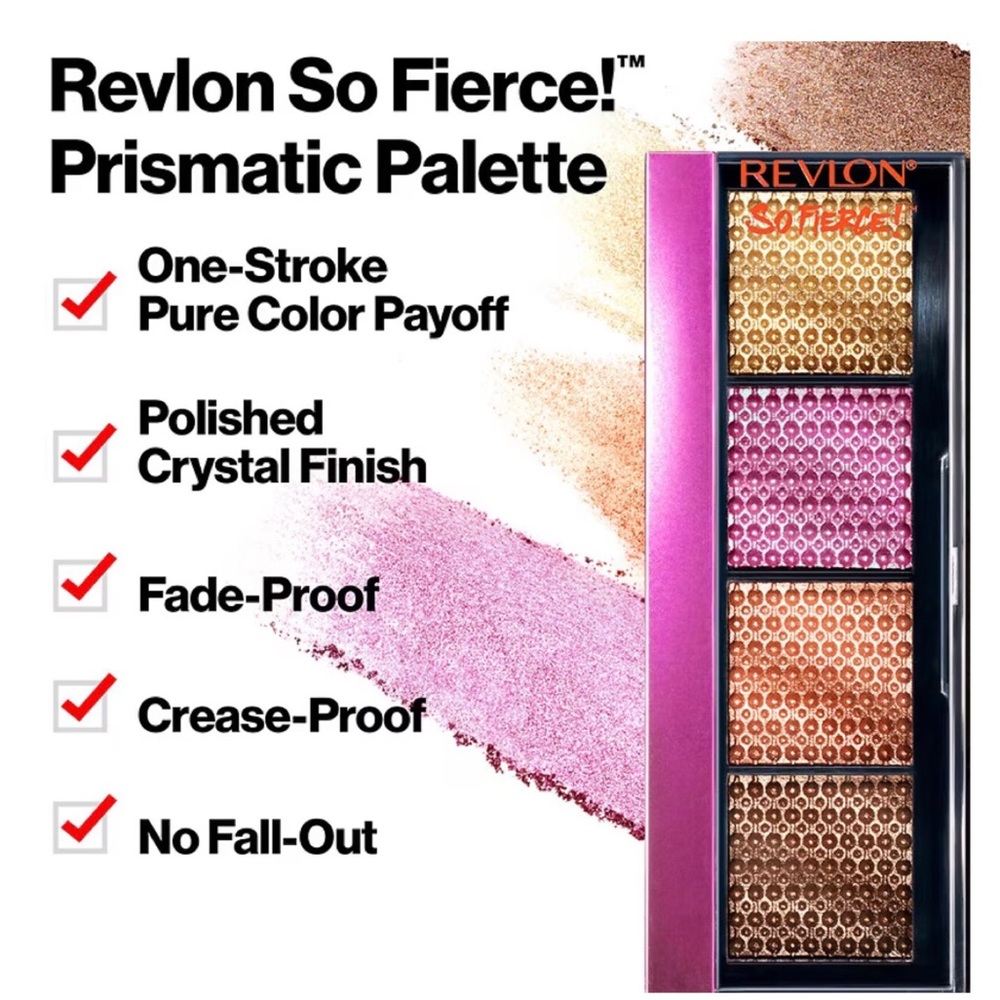 Revlon So Fierce! Prismatic Shadow Palette, (#966 The Big Bang)  (NWT) - Picture 3 of 10